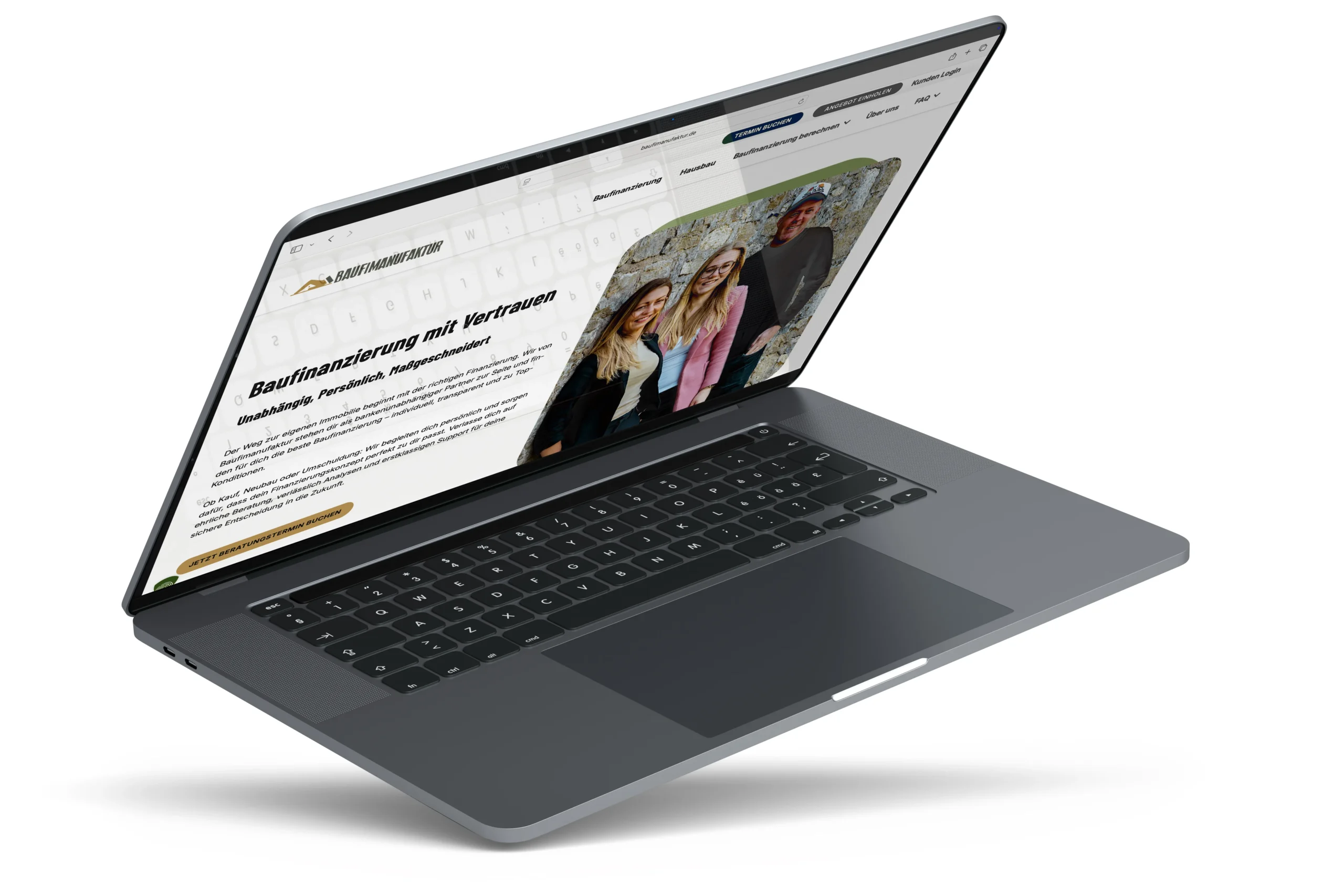 Homepage Baufimanufaktur